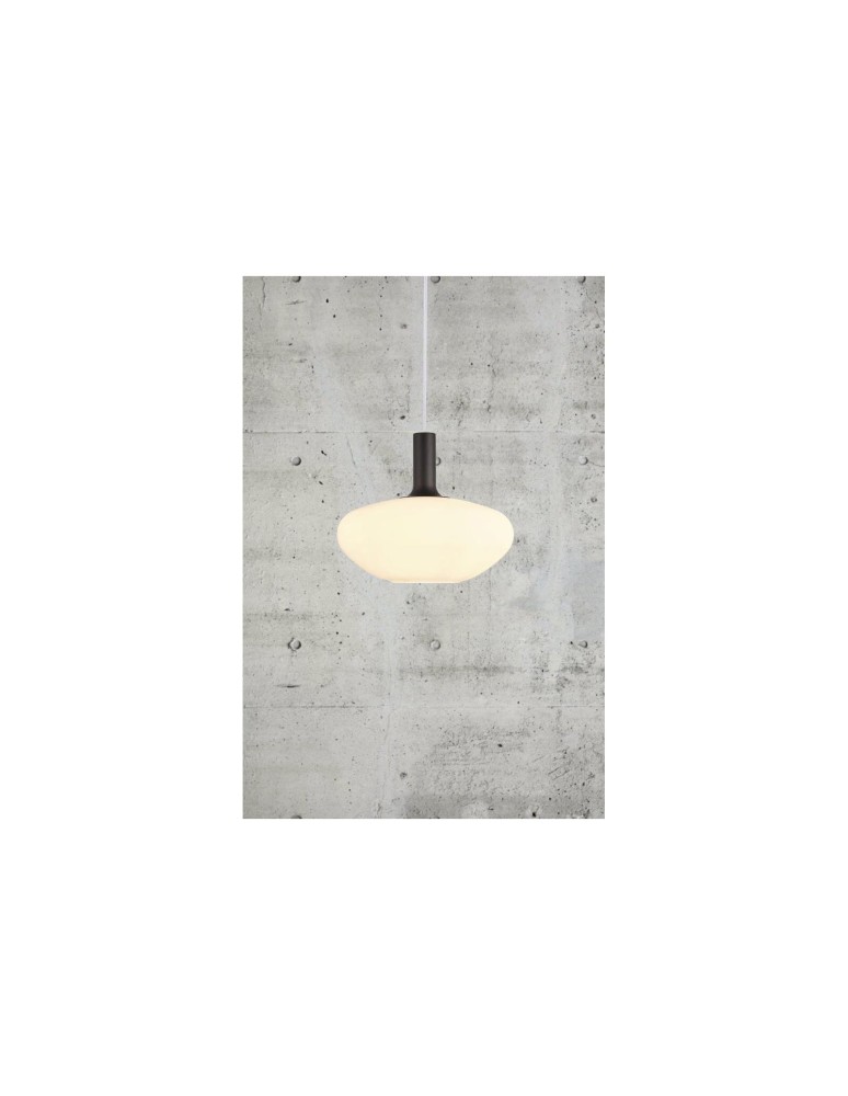 Scandinavian style pendant lamps - NORDLUX ALTON Pendant Lamp E27 60W Black/Brass 48973001 - product kolory-swiatla.pl 5