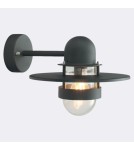 Outdoor wall lamps - Norlys Bergen Wall lamp 1xE27 IP65 Black 270B - product 1