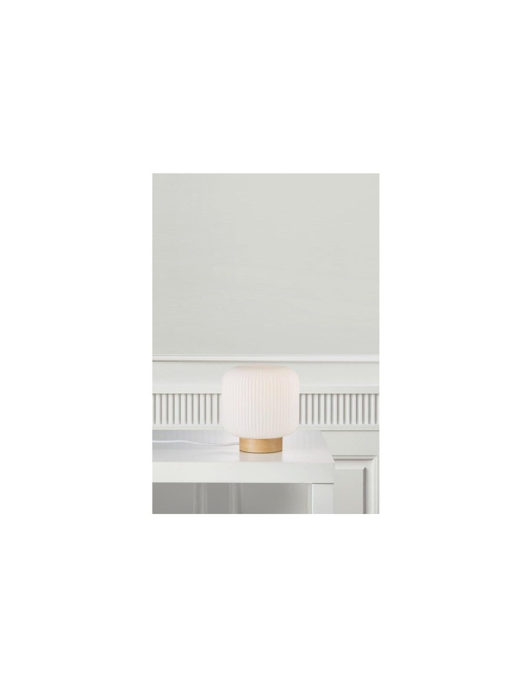 Scandinavian style table lamps - NORDLUX MILFORD Table Lamp E27 40W Brown 48915001 - product kolory-swiatla.pl 4