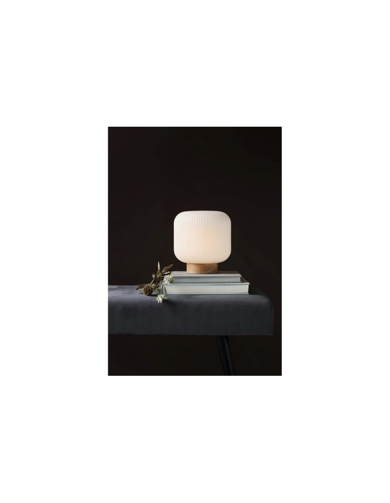 Scandinavian style table lamps - NORDLUX MILFORD Table Lamp E27 40W Brown 48915001 - product kolory-swiatla.pl 5