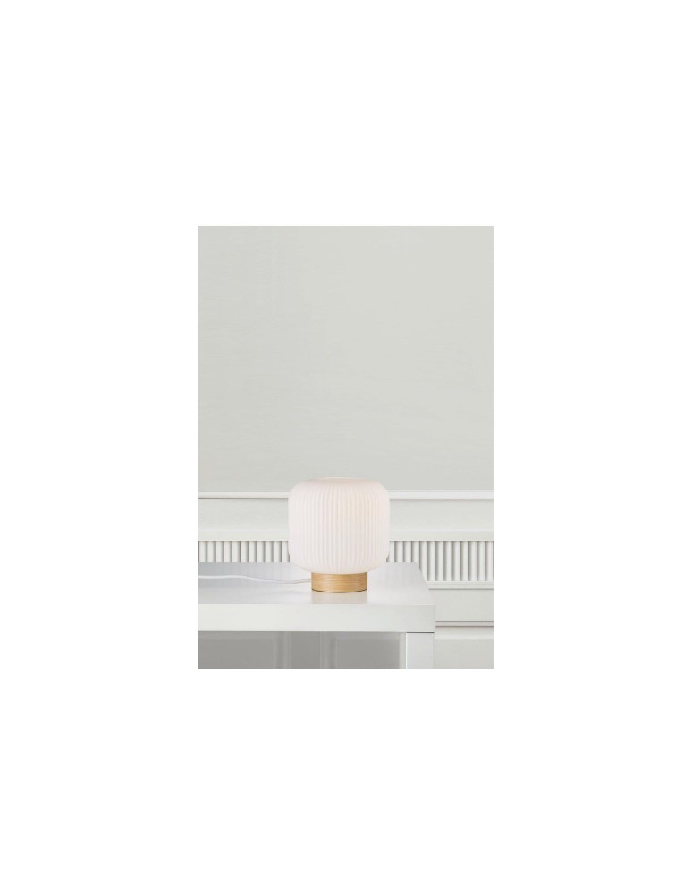 Scandinavian style table lamps - NORDLUX MILFORD Table Lamp E27 40W Brown 48915001 - product kolory-swiatla.pl 6