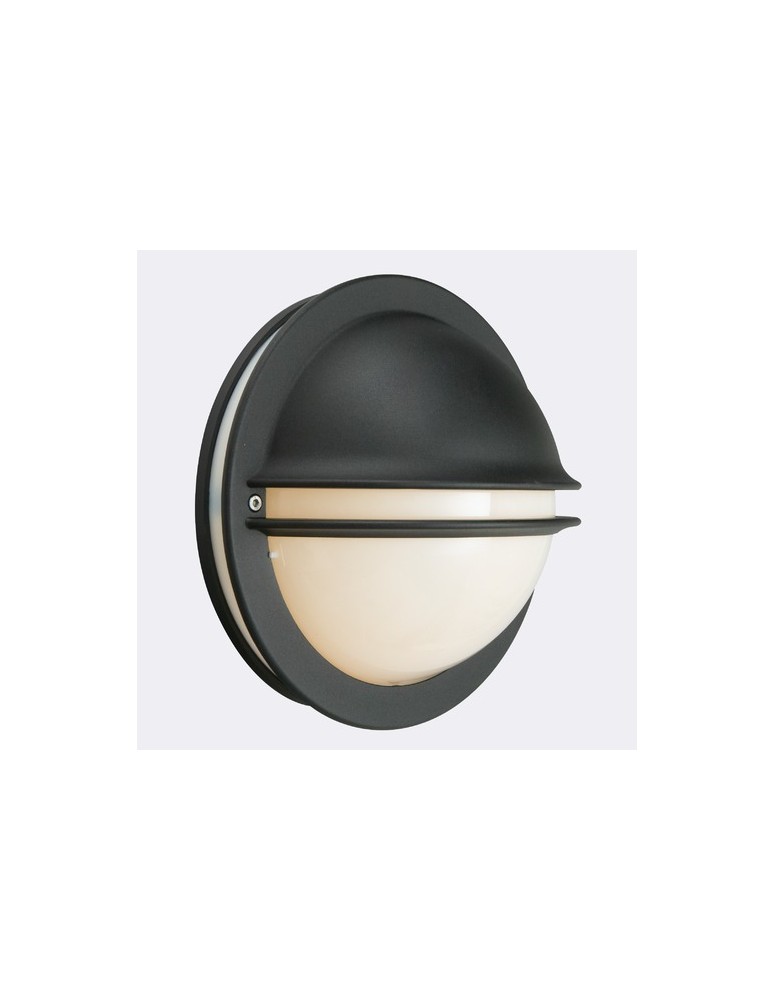Outdoor wall lamps - Norlys Berlin Wall lamp 1xE27 IP65 Black 611B - product kolory-swiatla.pl 1