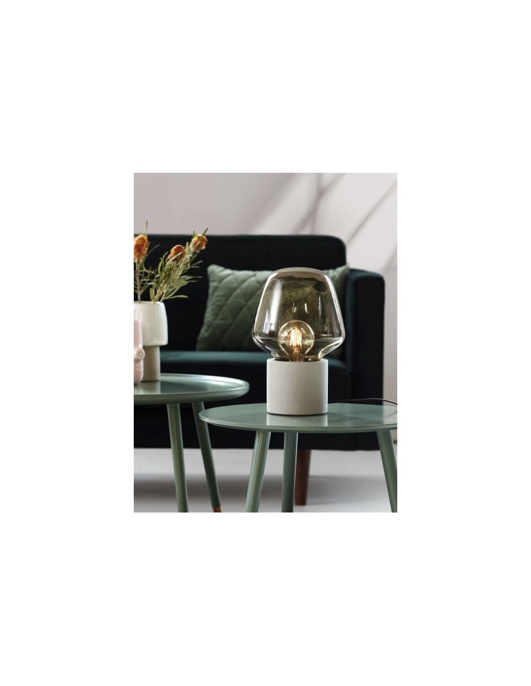 Scandinavian style table lamps - NORDLUX CHRISTINA Table Lamp E27 25W Concrete Grey 48905011 - product kolory-swiatla.pl 3
