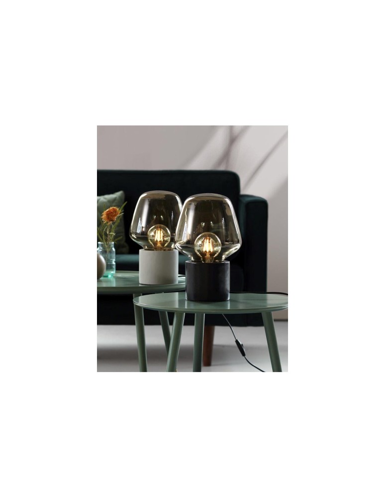 Scandinavian style table lamps - NORDLUX CHRISTINA Table Lamp E27 25W Concrete Grey 48905011 - product kolory-swiatla.pl 4