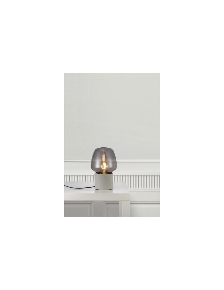 Scandinavian style table lamps - NORDLUX CHRISTINA Table Lamp E27 25W Concrete Grey 48905011 - product kolory-swiatla.pl 5