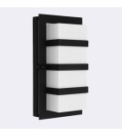 Outdoor wall lamps - Norlys Boden LED wall lamp 8W 451lm 3000K IP65 Black 866B - product 1