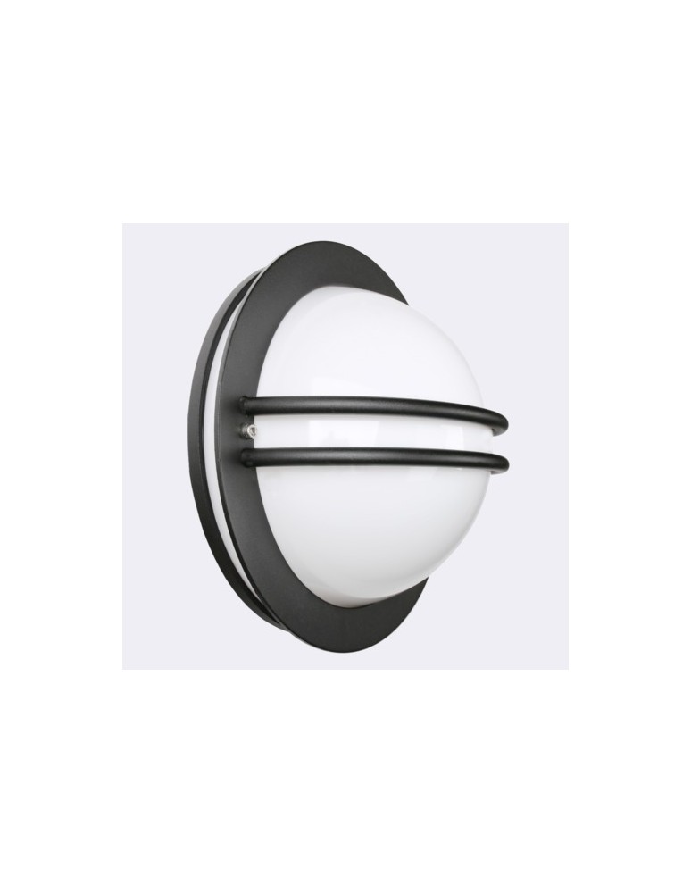 Outdoor wall lamps - Norlys Bremen LED wall lamp 10W 532lm 3000K IP65 Black 637B - product kolory-swiatla.pl 1