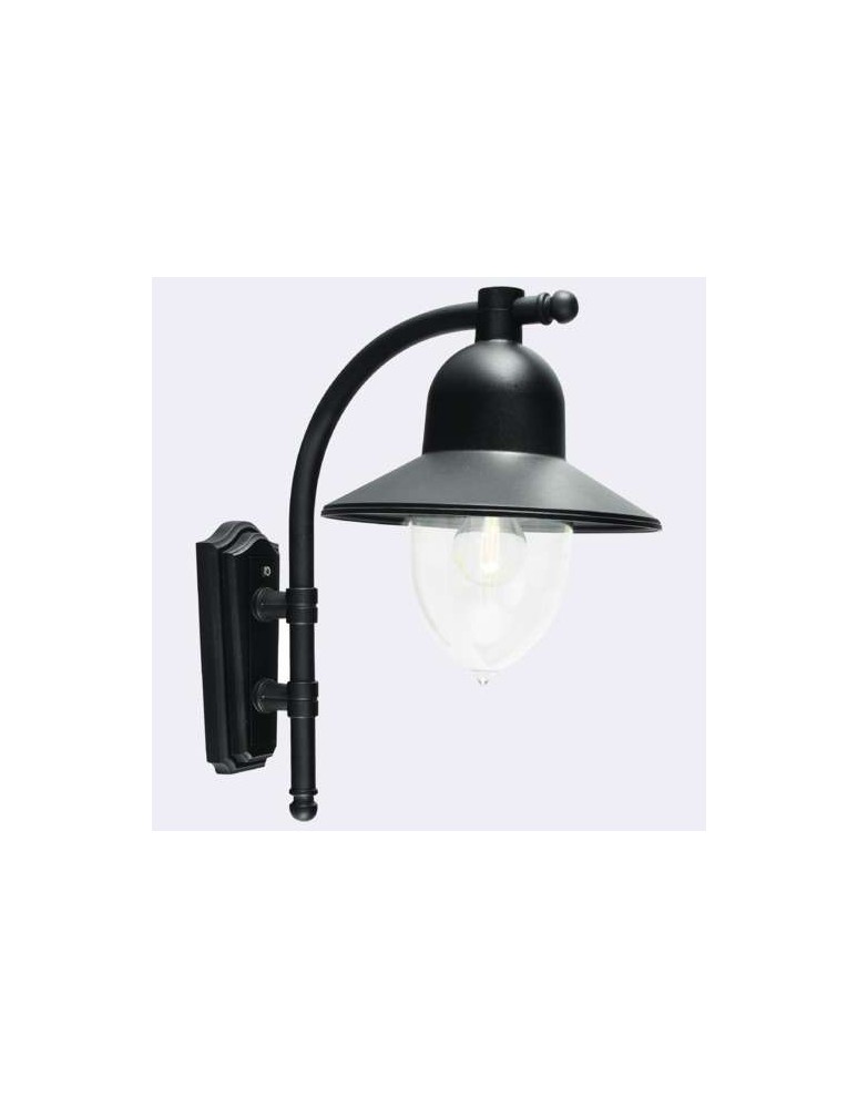 Outdoor wall lamps - Norlys Como Wall lamp 1xE27 IP65 Black 370B - product kolory-swiatla.pl 1