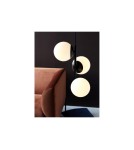 Pendant lamps spheres - NORDLUX LILLY Pendant Lamp E14 3X40W Metal Black 48603003 - product 3