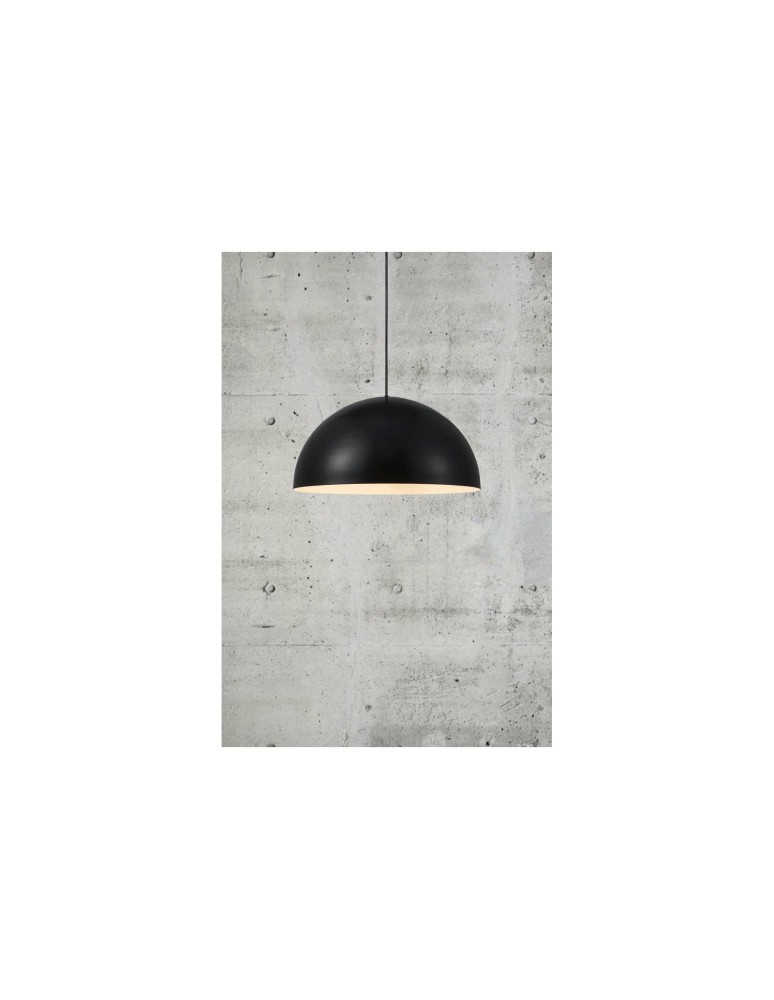 Scandinavian style pendant lamps - NORDLUX ELLEN Pendant Lamp E27 40W Metal Black 48573003 - product kolory-swiatla.pl 4