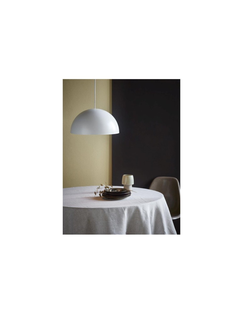 Scandinavian style pendant lamps - NORDLUX ELLEN Pendant Lamp E27 40W Metal White 48573001 - product kolory-swiatla.pl 4