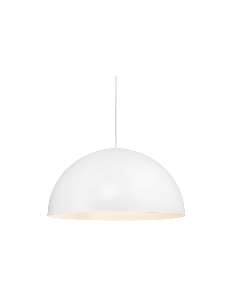Scandinavian style pendant lamps - NORDLUX ELLEN Pendant Lamp E27 40W Metal White 48573001 - product kolory-swiatla.pl 5