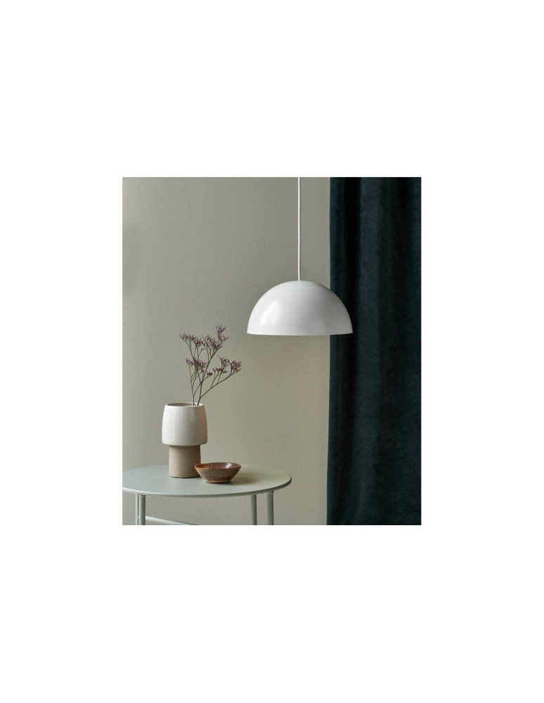 Scandinavian style pendant lamps - NORDLUX ELLEN Pendant Lamp E27 40W Metal White 48563001 - product kolory-swiatla.pl 5