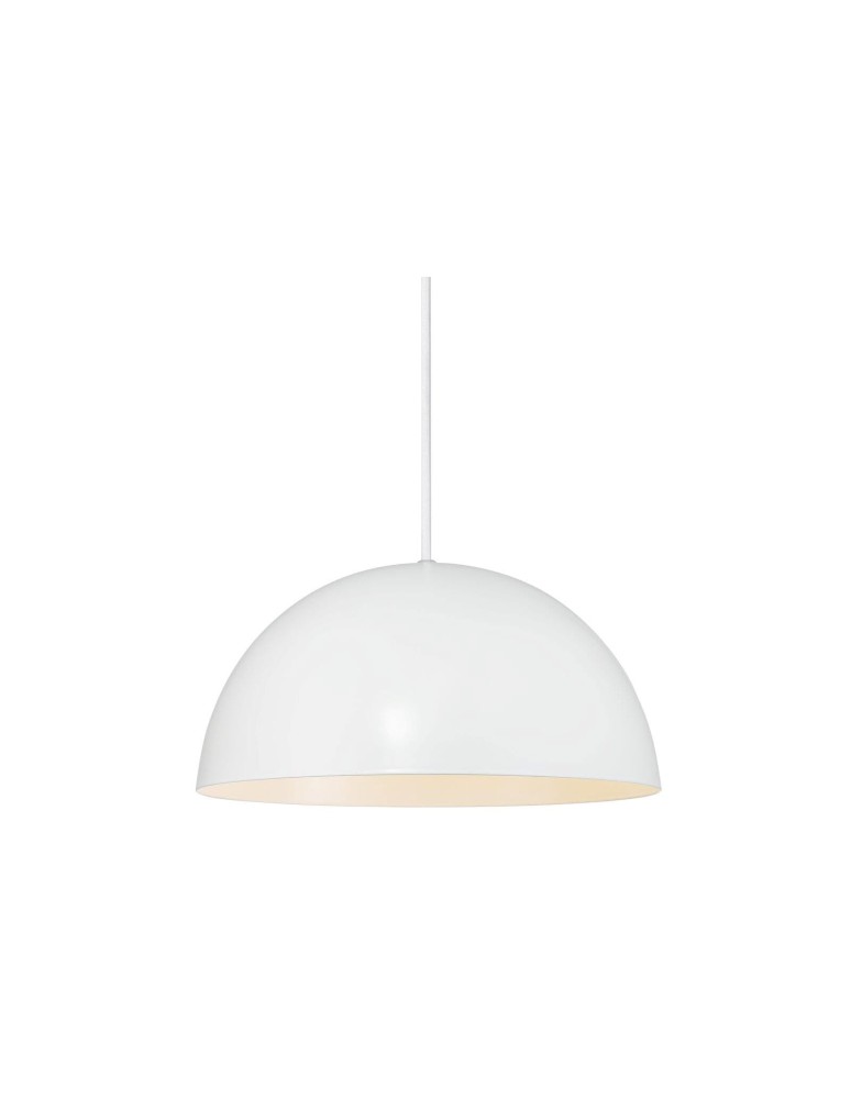 Scandinavian style pendant lamps - NORDLUX ELLEN Pendant Lamp E27 40W Metal White 48563001 - product kolory-swiatla.pl 6