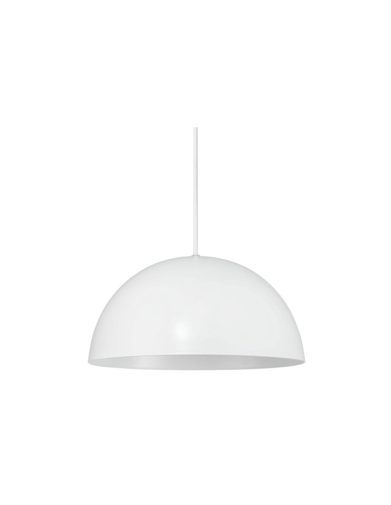 Scandinavian style pendant lamps - NORDLUX ELLEN Pendant Lamp E27 40W Metal White 48563001 - product kolory-swiatla.pl 8
