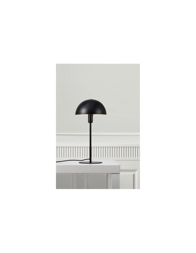 Scandinavian style table lamps - NORDLUX ELLEN Table Lamp E14 40W Metal Black 48555003 - product kolory-swiatla.pl 6
