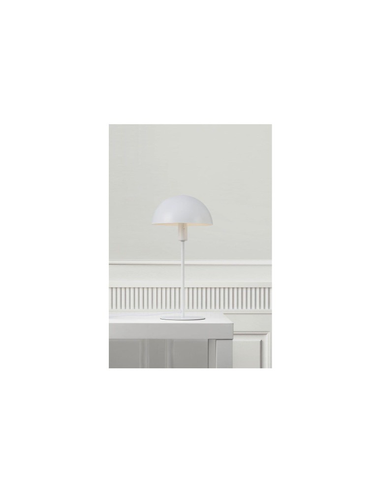 Scandinavian style table lamps - NORDLUX ELLEN Table Lamp E14 40W Metal White 48555001 - product kolory-swiatla.pl 4