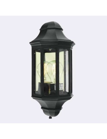 Norlys Genoa Mini Wall lamp 1xE27 IP65 black 175B