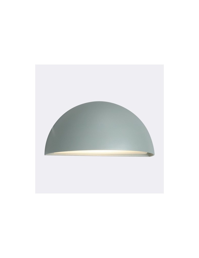 Outdoor wall lamps - Norlys Halden LED wall lamp 8.5W 682lm 3000K IP65 Aluminum 517AL - product kolory-swiatla.pl 1