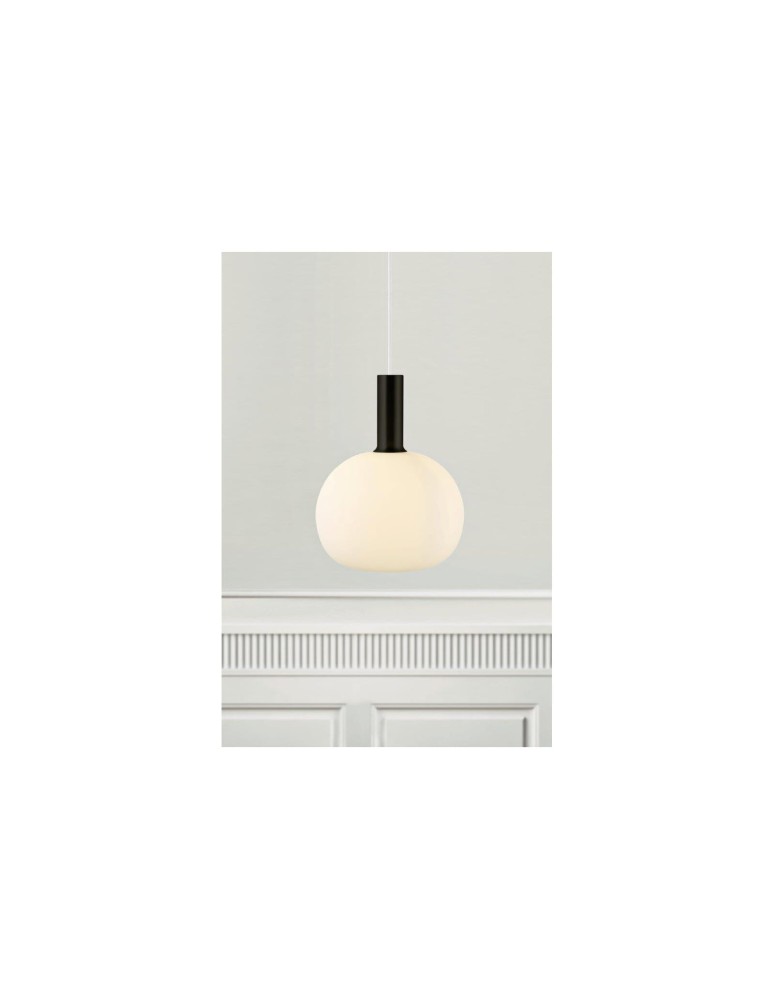 Scandinavian style pendant lamps - NORDLUX ALTON Pendant Lamp E27 60W Black/Brass 47313001 - product kolory-swiatla.pl 5
