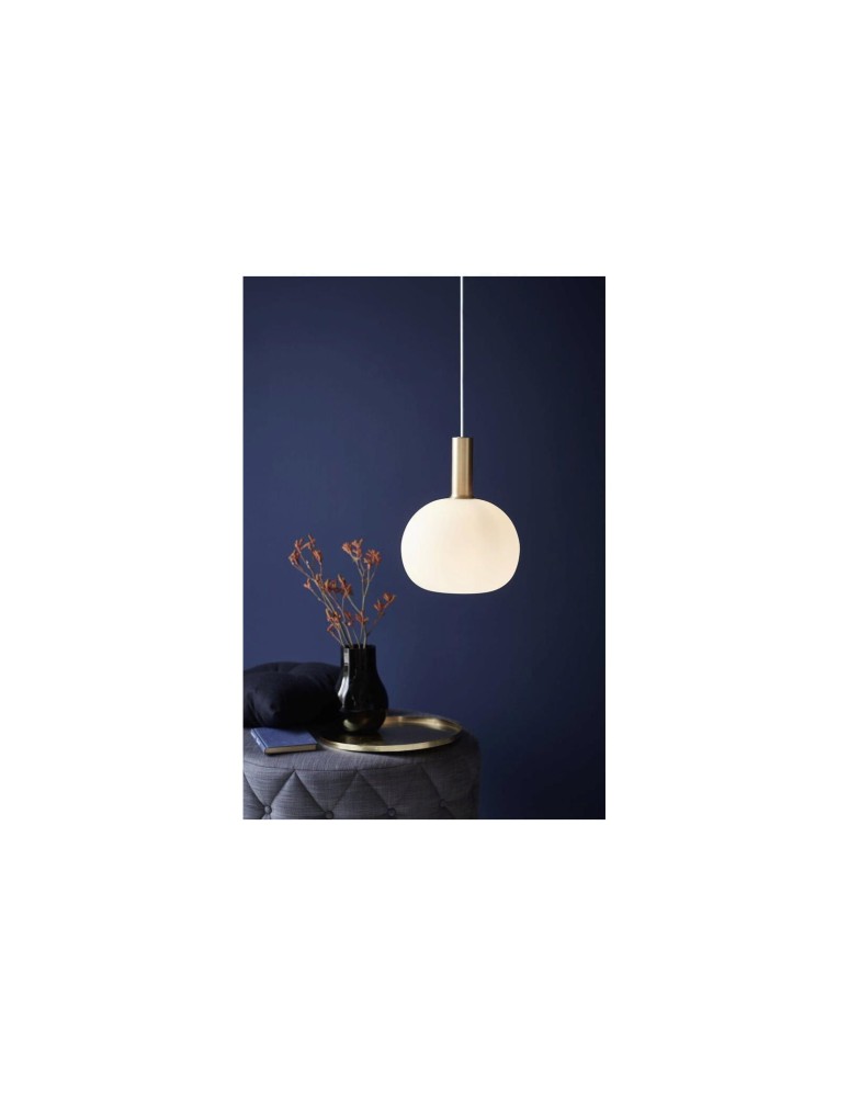 Scandinavian style pendant lamps - NORDLUX ALTON Pendant Lamp E27 60W Black/Brass 47313001 - product kolory-swiatla.pl 7