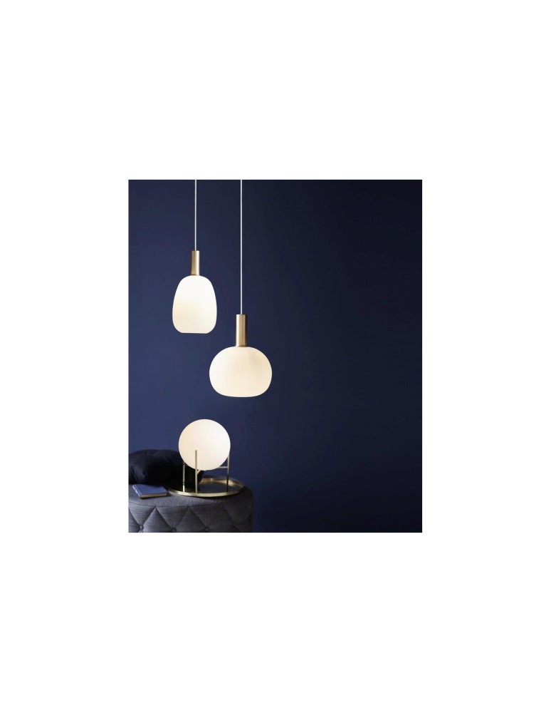 Scandinavian style pendant lamps - NORDLUX ALTON Pendant Lamp E27 60W Black/Brass 47313001 - product kolory-swiatla.pl 9