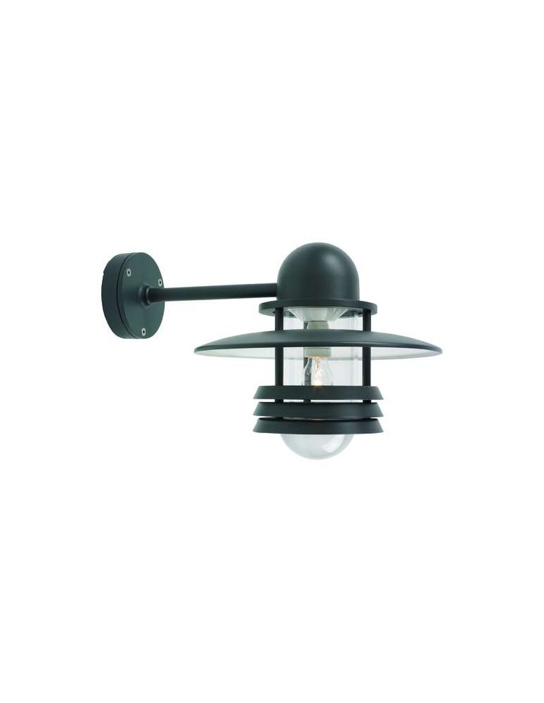 Outdoor wall lamps - Norlys Helsinki Wall lamp 1xE27 IP65 Graphite 886GR - product kolory-swiatla.pl 1