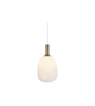Scandinavian style pendant lamps - NORDLUX ALTON Pendant Lamp E27 60W Black/Brass 47303001 - product 1