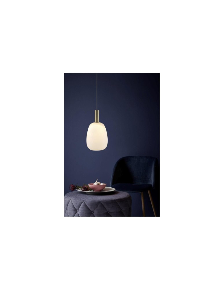 Scandinavian style pendant lamps - NORDLUX ALTON Pendant Lamp E27 60W Black/Brass 47303001 - product kolory-swiatla.pl 4