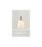 Scandinavian style pendant lamps - NORDLUX ALTON Pendant Lamp E27 60W Black/Brass 47303001 - product 6