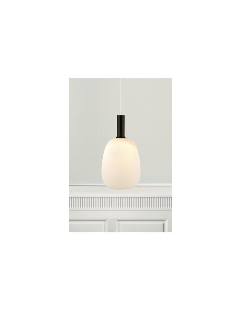 Scandinavian style pendant lamps - NORDLUX ALTON Pendant Lamp E27 60W Black/Brass 47303001 - product kolory-swiatla.pl 7
