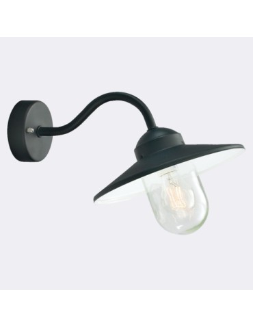 Norlys Karlstad Wall lamp 1xE27 IP65 Black 230B