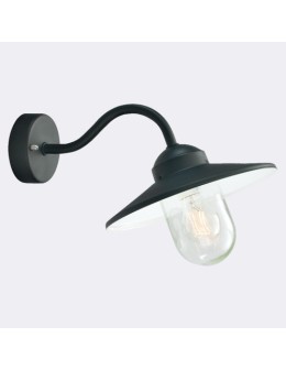 Norlys Karlstad Wall lamp 1xE27 IP65 Black 230B