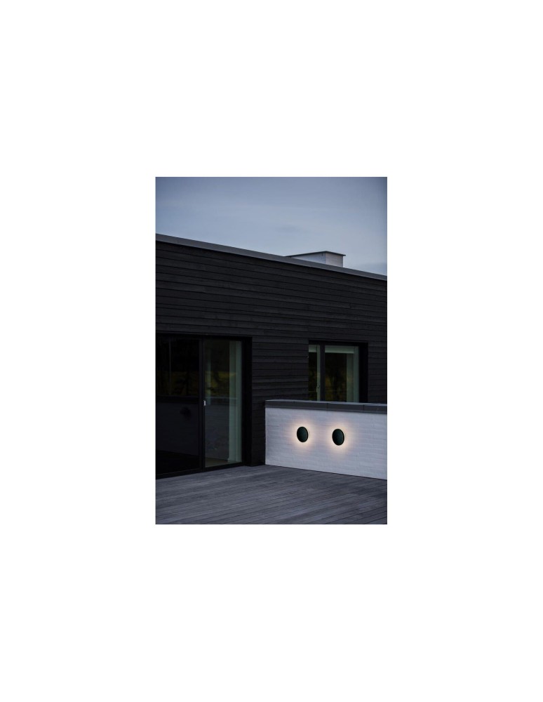 Outdoor wall lamps - NORDLUX ARTEGO LED Wall Lamp Aluminum Black 46941003 - product kolory-swiatla.pl 3