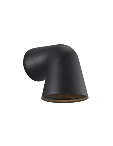 NORDLUX FRONT GU10 28W Aluminum Wall Lamp Black 46801003