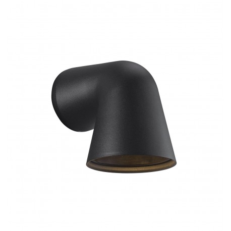 NORDLUX FRONT Lampa Ścienna GU10 28W Aluminium Czarny 46801003