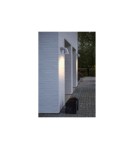 Outdoor wall lamps - NORDLUX FRONT GU10 28W Aluminum White Wall Lamp 46801001 - product 4