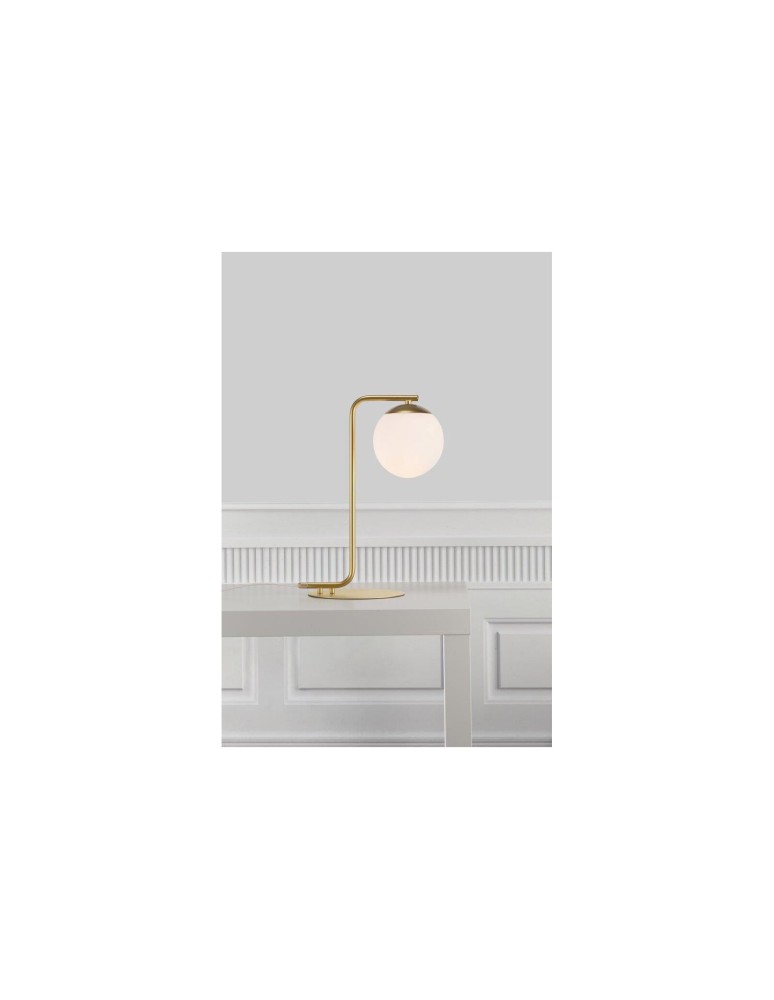 Scandinavian style table lamps - NORDLUX GRANT Table Lamp E14 40W Metal Brass 46635025 - product kolory-swiatla.pl 3