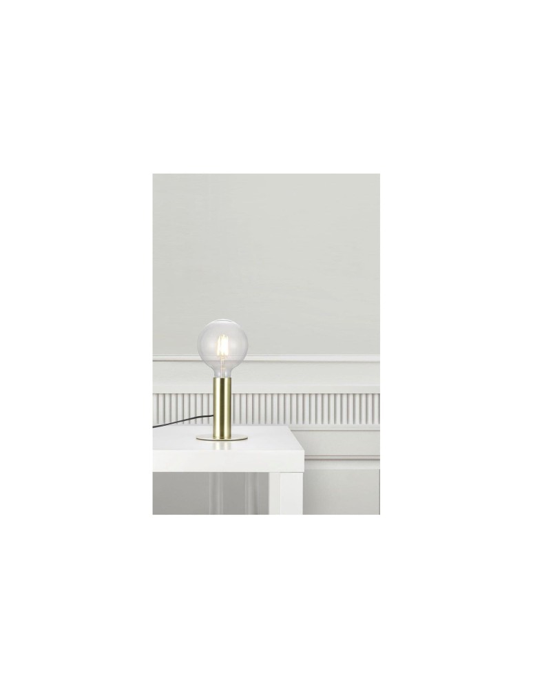 Scandinavian style table lamps - NORDLUX DEAN Table Lamp E27 60W Metal Brass 46605025 - product kolory-swiatla.pl 4