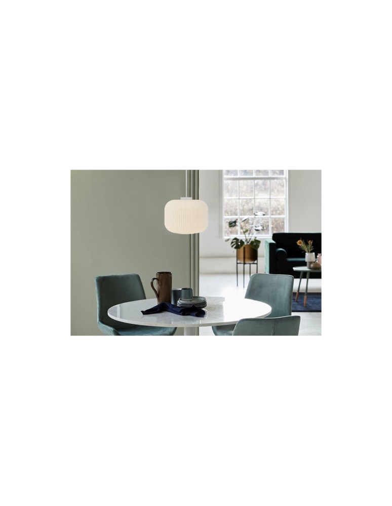 Scandinavian style pendant lamps - NORDLUX MILFORD Pendant Lamp E27 40W 46583001 - product kolory-swiatla.pl 6
