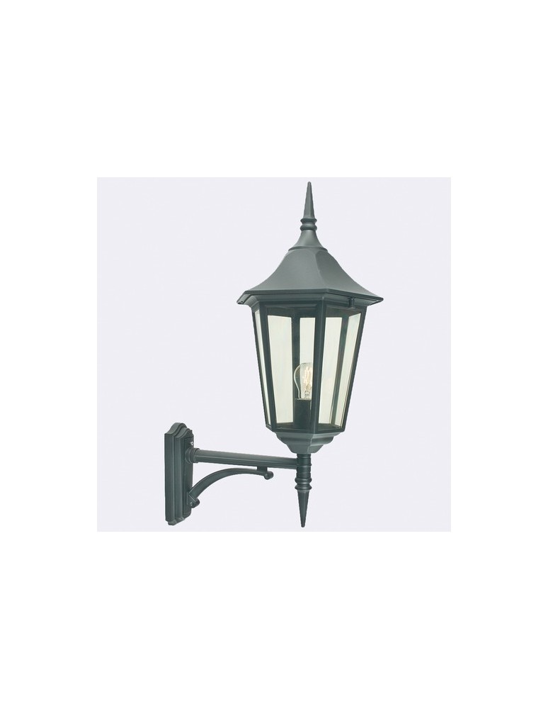 Outdoor wall lamps - Norlys Modena BIG Wall lamp 1xE27 IP65 Black 380B - product kolory-swiatla.pl 1