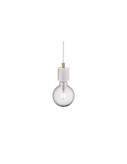 NORDLUX SIV Lampa Wisząca E27 60W Marmur Biały 45883001