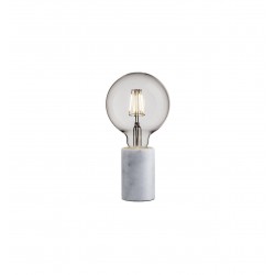 NORDLUX SIV Lampa Stołowa E27 60W Marmur Biały 45875001