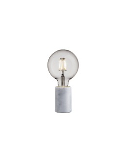 NORDLUX SIV Lampa Stołowa E27 60W Marmur Biały 45875001