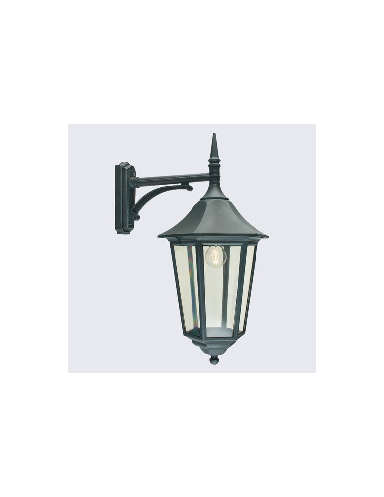 Outdoor wall lamps - Norlys Modena BIG Wall lamp 1xE27 IP65 Black 381B - product kolory-swiatla.pl 1