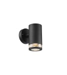Outdoor wall lamps - NORDLUX BIRK GU10 28W Aluminum Wall Lamp Black 45521003 - product 1
