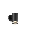 NORDLUX BIRK GU10 28W Aluminum Wall Lamp Black 45521003