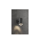 Outdoor wall lamps - NORDLUX BIRK GU10 28W Aluminum Wall Lamp Black 45521003 - product 2