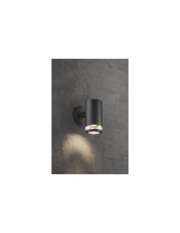NORDLUX BIRK Lampa Ścienna GU10 28W Aluminium Czarny 45521003 - produkt 2
