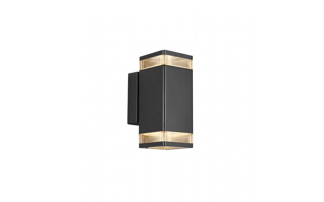 NORDLUX ELM Lampa Ścienna GU10 2X20W Aluminium Czarny 45331003